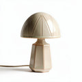 Ceramic table lamp with dome shade for modern home decor 20 x 20 x 30cm